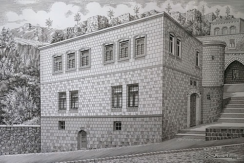 Izlozba grafika Džemala Akjildiza u Modernoj galeriji u Budvi - 11