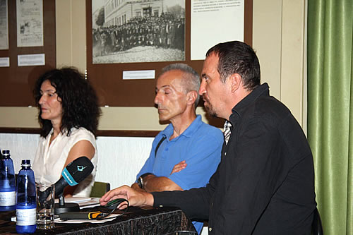 Učesnici Dobrila Vlahović, Žarko Milošević i mr Mladen Zagarčanin