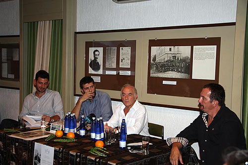 Učesnici - Dušan Medin, Goran Pajović, Petar Perović i mr Mladen Zagarčanin